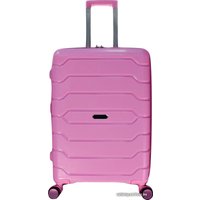 Чемодан-спиннер Mironpan 11191 68 см (розовый)