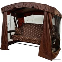 Садовые качели МебельСад Мадагаскар (горох, коричневый)