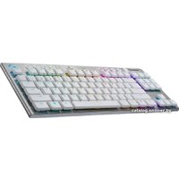Клавиатура Logitech G915 TKL Lightspeed GL Tactile 920-010117 (серебристый)