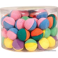 Игрушка для кошек Triol Мяч для гольфа разноцветный 40 мм (25 шт)