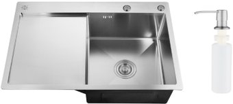 Кухонная мойка РМС MRK-7851R (с дозатором)