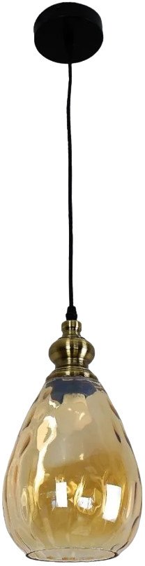 

Подвесная люстра Estares Zar One OV 1xE27-160x1080-BLACK/GOLD/CLEAR-220-IP20