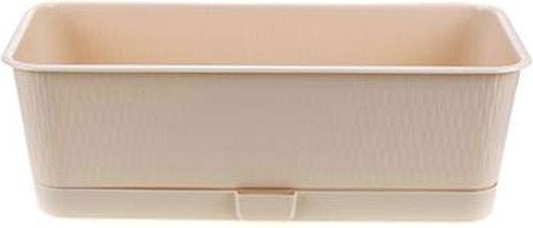 

Кашпо 5 Plast Прованс Балконный ящик (9.5 л, пудра, с подставкой)