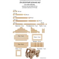 Сборная модель Лесовичок Разборный домик №7