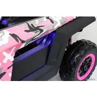 Электромобиль RiverToys T777TT 4WD (розовый камуфляж)