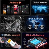 Телефон Cubot KingKong AX 12GB/256GB (черный)
