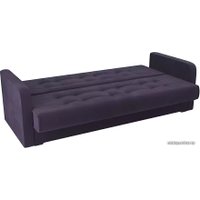 Диван Лига диванов Надежда 103074 (велюр, фиолетовый)