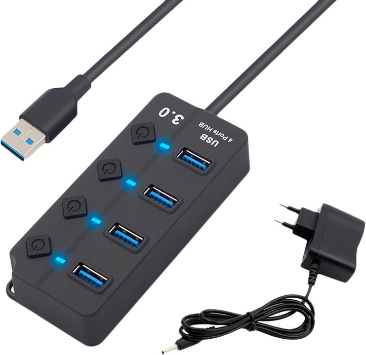 

USB-хаб USBTOP USB Type-A - 4xUSB Type-A MOD01 556945