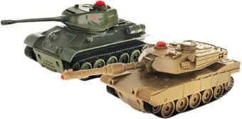 Танковый Бой Abrams M1A2 и Т-34 870634