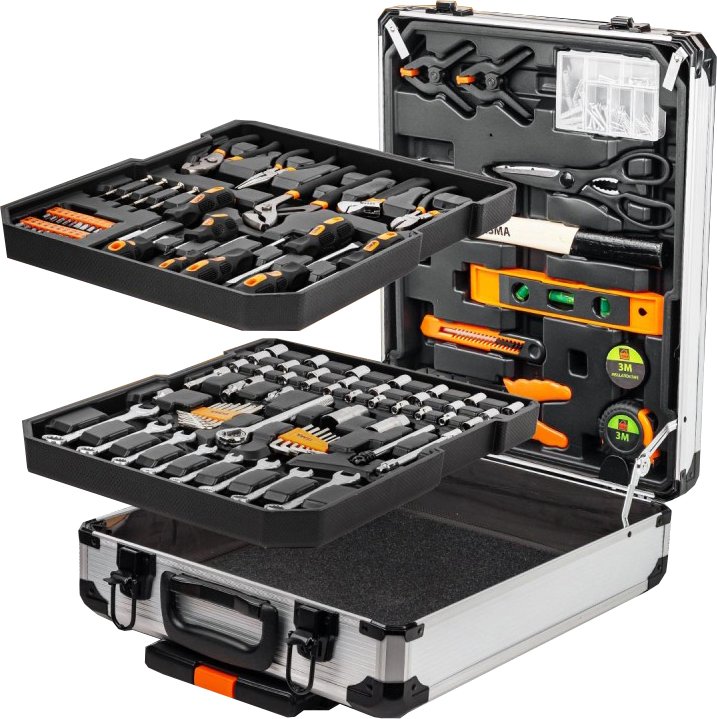 

Универсальный набор инструментов ISMA 186-3(57361) (186пр)