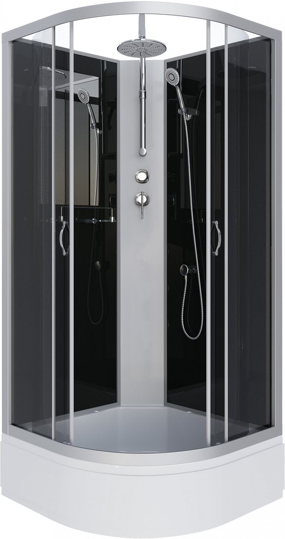Душевая кабина Niagara NG-3503-14BKT 80x80x215 (тонированное стекло)