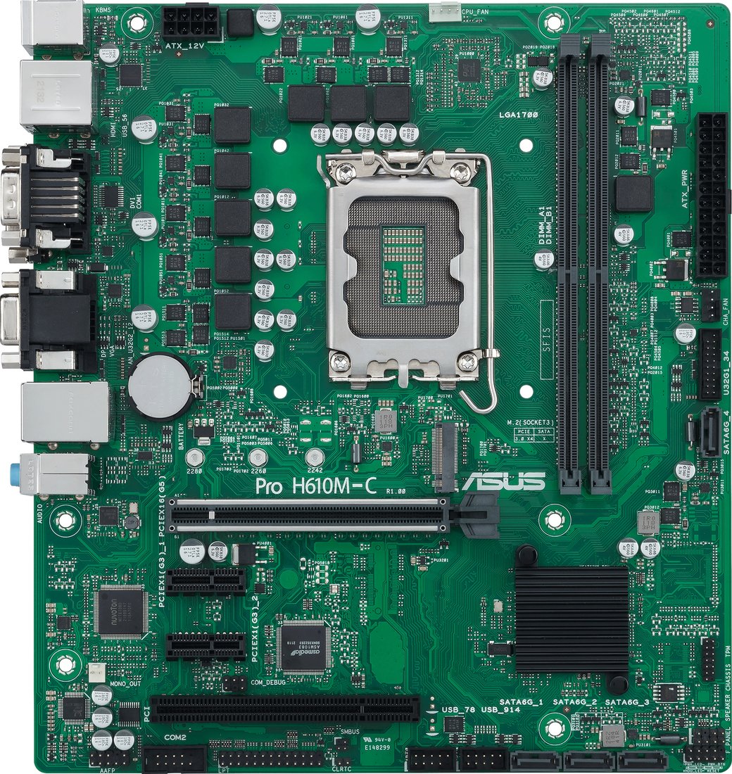 

Материнская плата ASUS Pro H610M-C-CSM