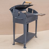 Мангал для дачи Вулкан Гриль XL 4 мм