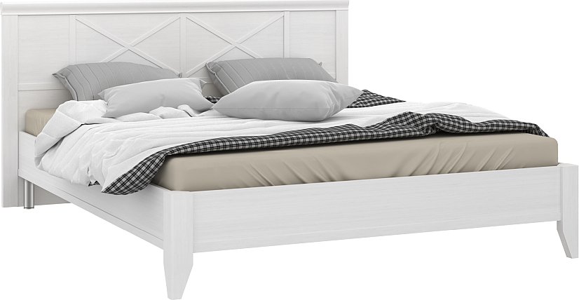 

Кровать Ангстрем Кантри спальня КА-800.26 исп.22 (блан-шене)