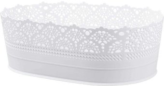 Сухарница Idea Ажур М1190 (белый)