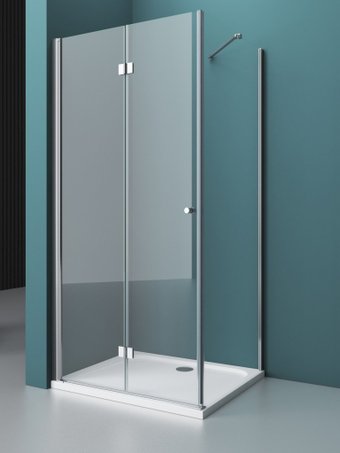 BelBagno ALBANO-ASH-1-90/100-C-Cr (прозрачное стекло)