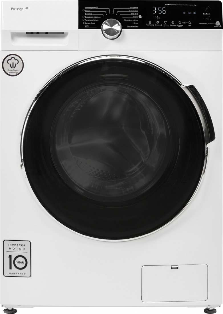 

Стиральная машина Weissgauff WM 59412 DC Inverter Steam
