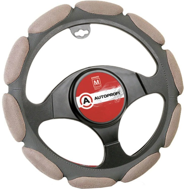

Оплетка на руль Autoprofi SP-9030 D.GY (M) (темно-серый)