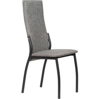 Стул ВВР Оскар (серый/черный, рогожка)