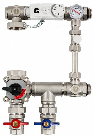 

Запорная арматура Unipump Насосно-смесительный узел с термостат. стабилизацией MIX LOOP 81