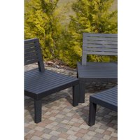 Набор садовой мебели Ipae Progarden MOL05CCA (антрацит)
