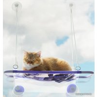 Гамак Furrytail Cat Window Perch (фиолетовый)