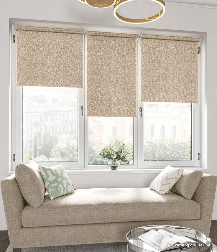 Рулонные шторы Legrand Мозаика 72.5x175 (миндаль)