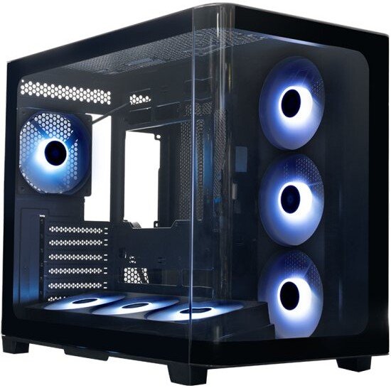 Корпус XASTRA QR500 7ARGB-FC-C6-UC (черный)