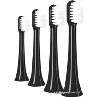 Сменная насадка Infly toothbrush head T03S/T03B/PT02 черный (4 шт)