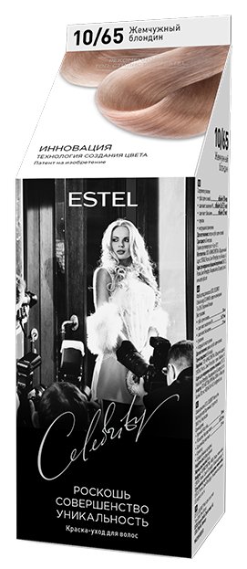 

Крем-краска для волос Estel Celebrity 10/65 жемчужный блондин