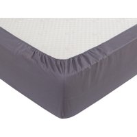 Простыня АртПостель Графит на резинке 981 (90x200)