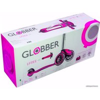 Трехколесный самокат Globber RT My Free Titanium (неоновый розовый)