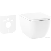 Унитаз подвесной Lavinia Boho One Rimless 21010004 (чаша, пневмокрышка, шум-я)