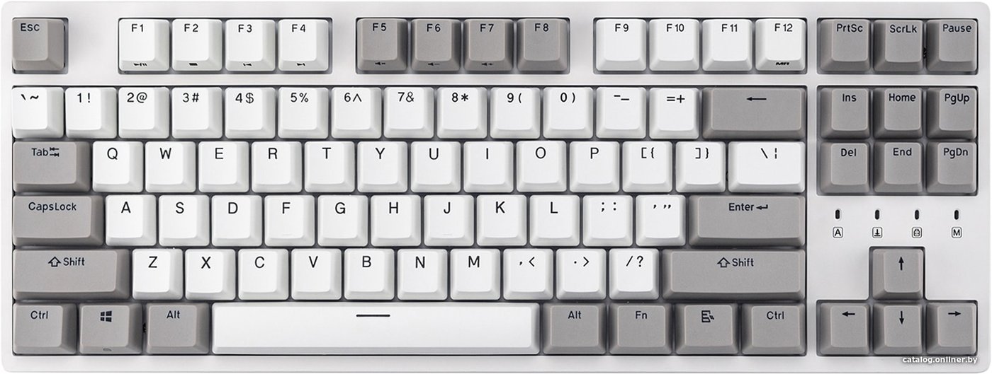 Клавиатура Durgod Taurus K320 (белый, Cherry MX White, нет кириллицы)