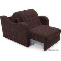 Кресло-кровать Мебель-АРС Барон №4 (велюр, шоколад HB-178 16)