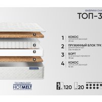 Матрас Фабрика сна Топ-3 160x200