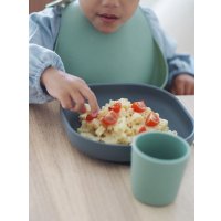 Тарелка для кормления Beaba Assiette Silicone 913550 (Mineral Grey)