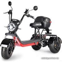 Электроскутер White Siberia Trike Mini 1500W (черный)