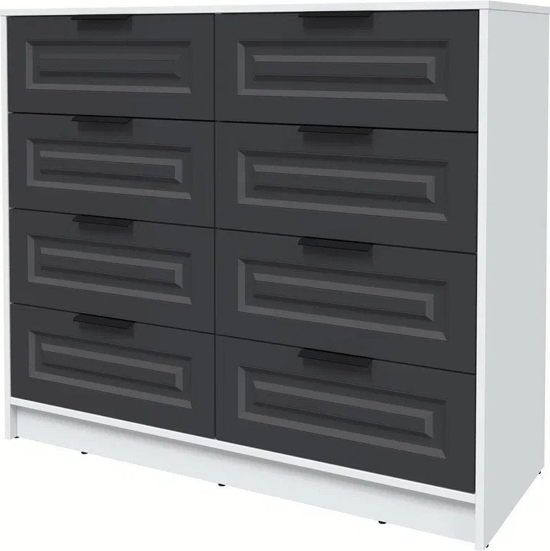 

Комод Интерлиния Концепт КТ-К117 Деко (белый платинум/пепел)