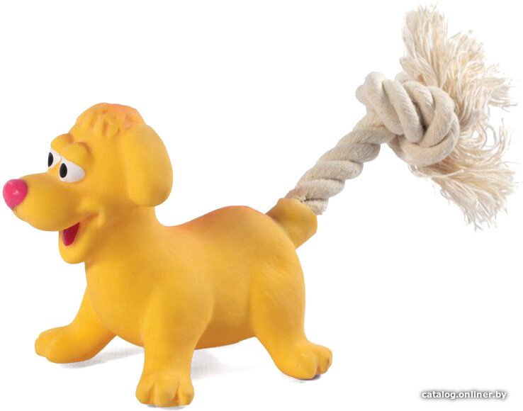 Игрушка для собак Triol Mini Dogs Собачка с веревкой 12151142