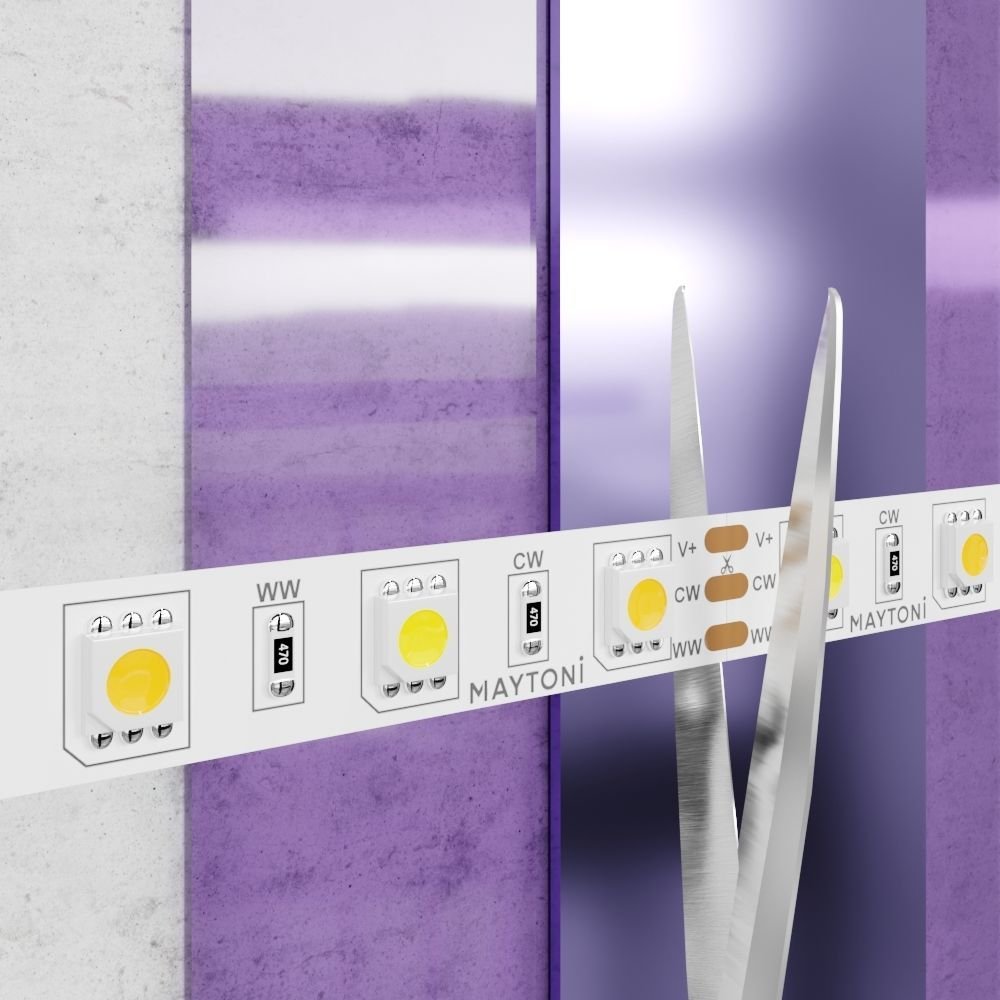 

Светодиодная лента Maytoni Led strip 24В 5050 14.4Вт/м IP20 20042