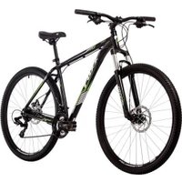 Велосипед Foxx Atlantic 27.5 р.16 2024 (черный/зеленый)