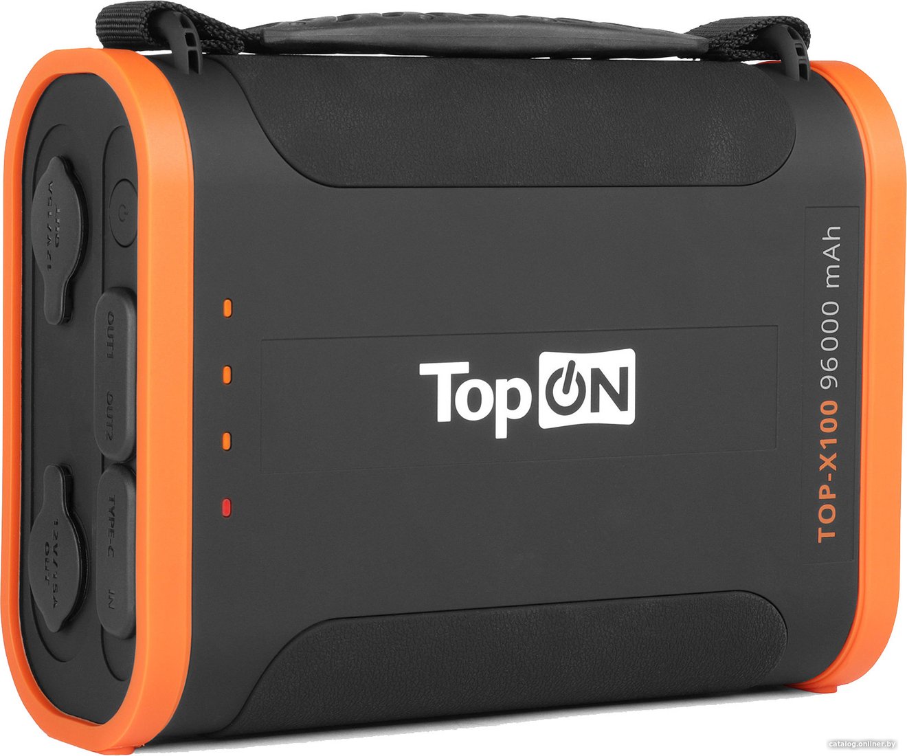 Портативная зарядная станция TopON TOP-X100 (черный/оранжевый)