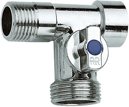 

Запорная арматура Remer Кран шаровый трехходовой 1/2"x3/4" 260