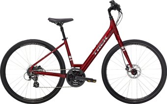 Trek Verve 2 Disc Lowstep L 2021 (красный)