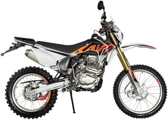 Мотоцикл Kayo T1 300 Enduro PR300 (белый/оранжевый)