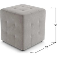 Пуфик Mio Tesoro 135 (серый Ultra Dove)