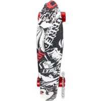 Пенниборд Amigo Rebel 2021 (черный/белый)