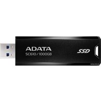 Внешний накопитель ADATA SC610 1TB SC610-1000G-CBK/RD