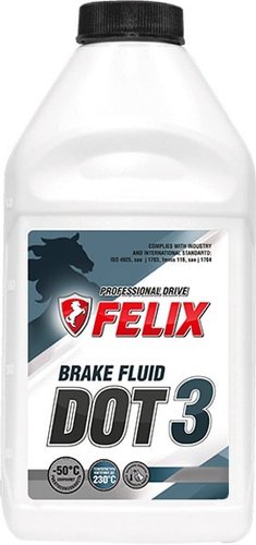 Тормозная жидкость Felix DOT 3 910г 430130008